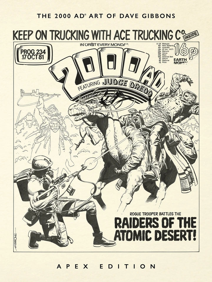 2000 Ad Art Of Dave Gibbons Apex Edition [HC] Cover