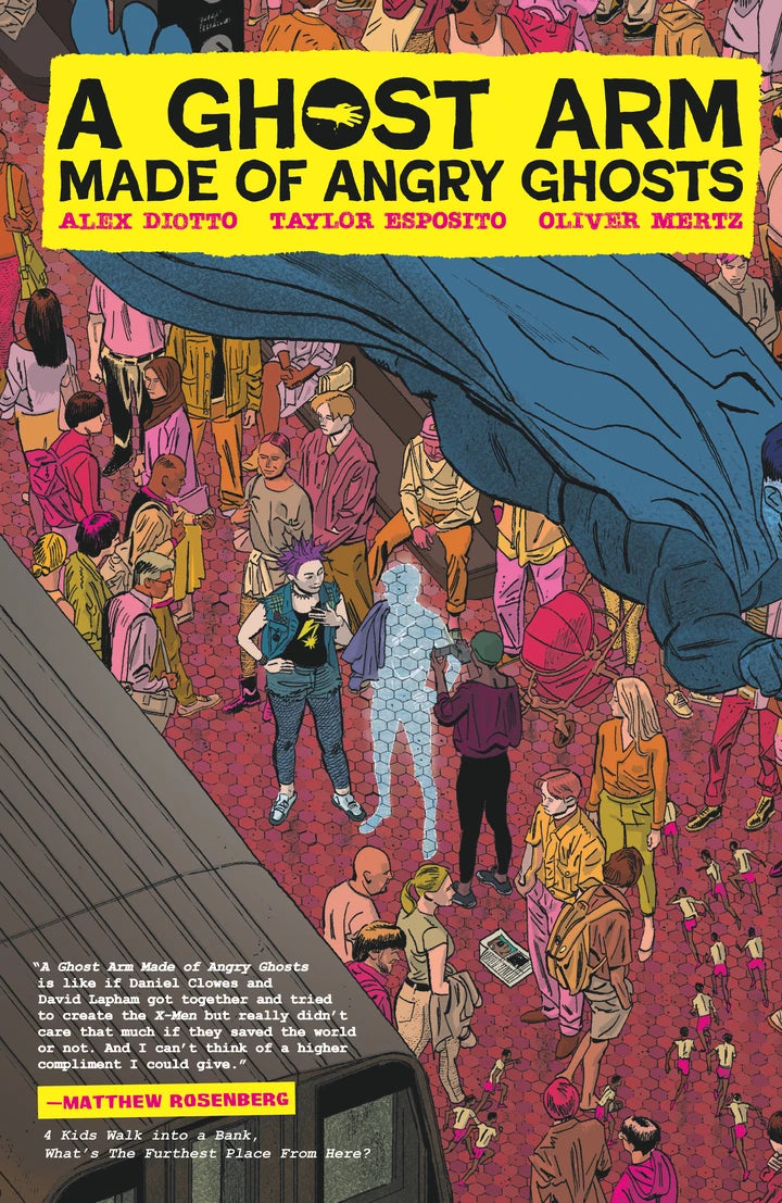 A Ghost Arm Made Of Angry Ghosts [HC] Cover