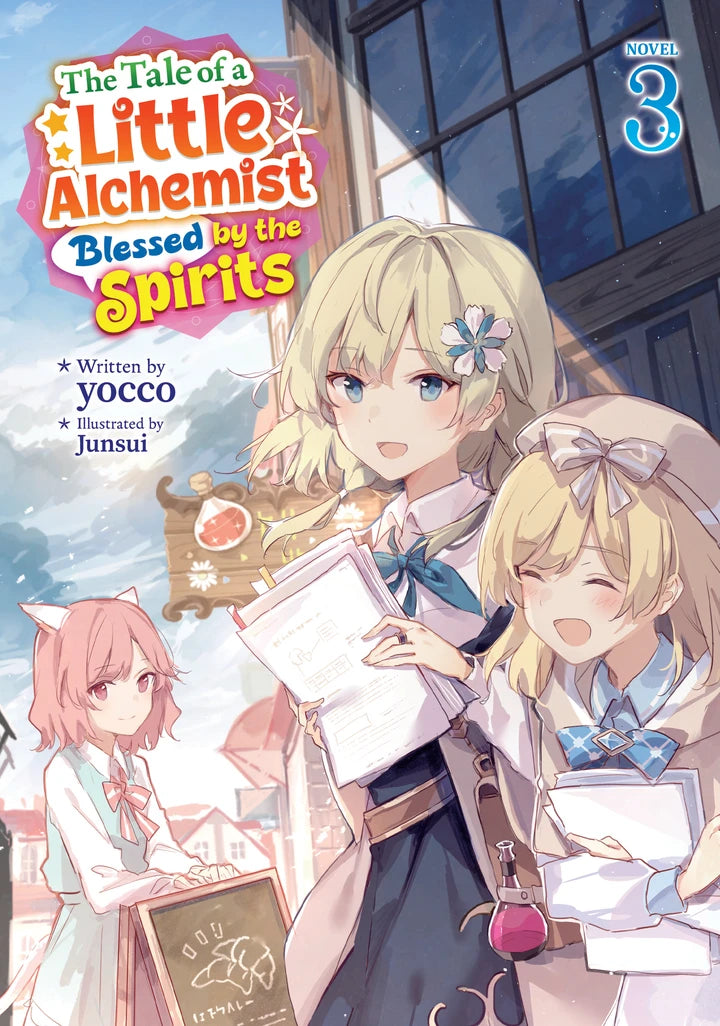 The Tale Of A Little Alchemist Blessed By The Spirits (Light Novel) Vol. 3 [TP] Cover
