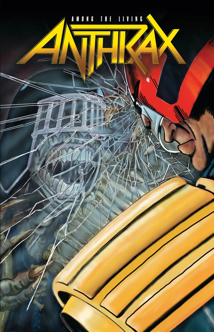 Anthrax Among The Living Judge Dredd Edition [HC] Cover