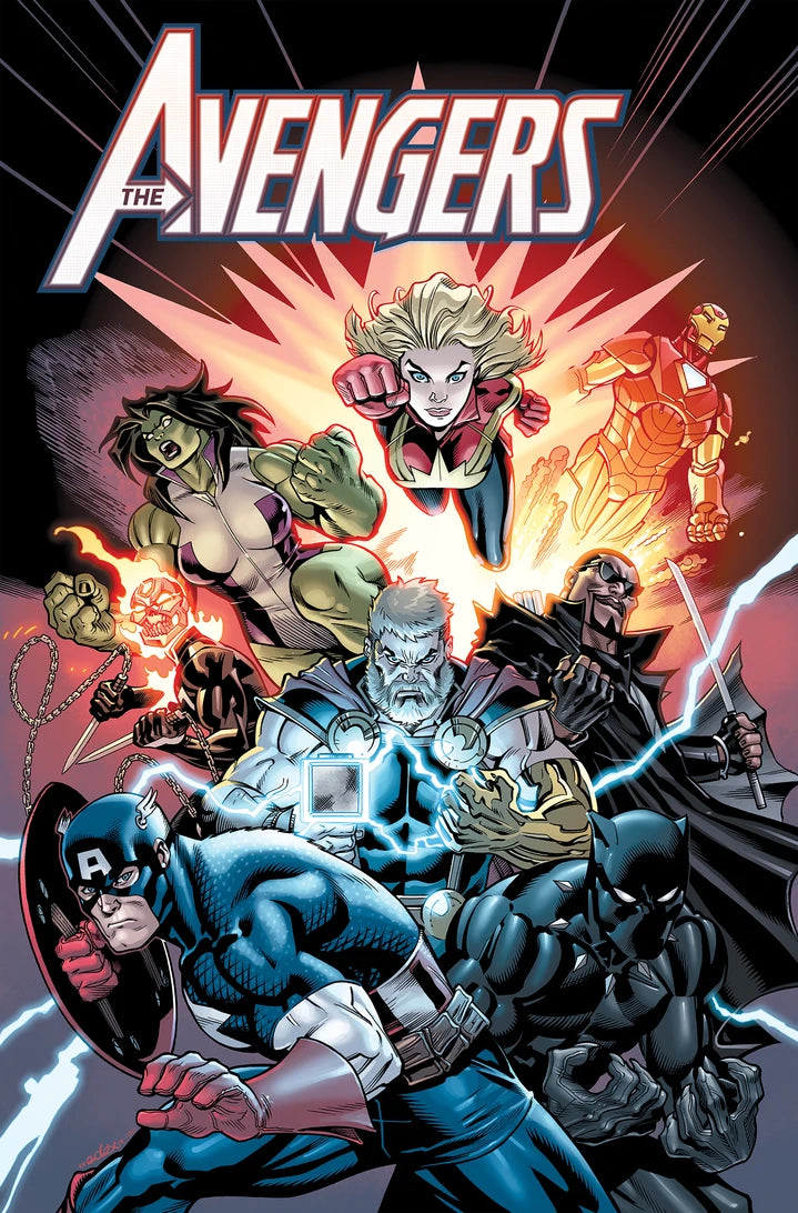 Avengers By Jason Aaron Omnibus Vol. 1 Sara Pichelli Cover [Dm Only] [HC] Cover