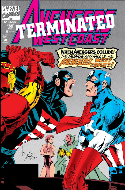 Avengers West Coast Epic Collection: Terminated [TP] Cover