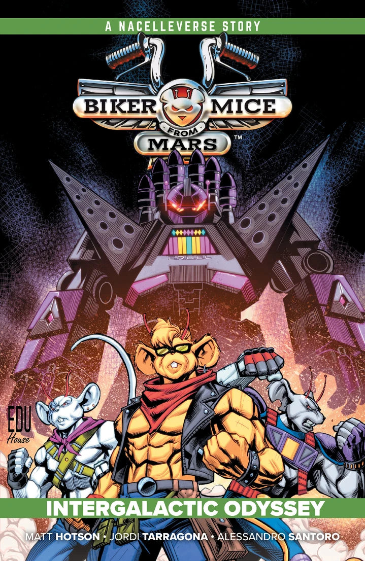 Biker Mice From Mars Vol 02 Intergalactic Odyssey [TP] Cover