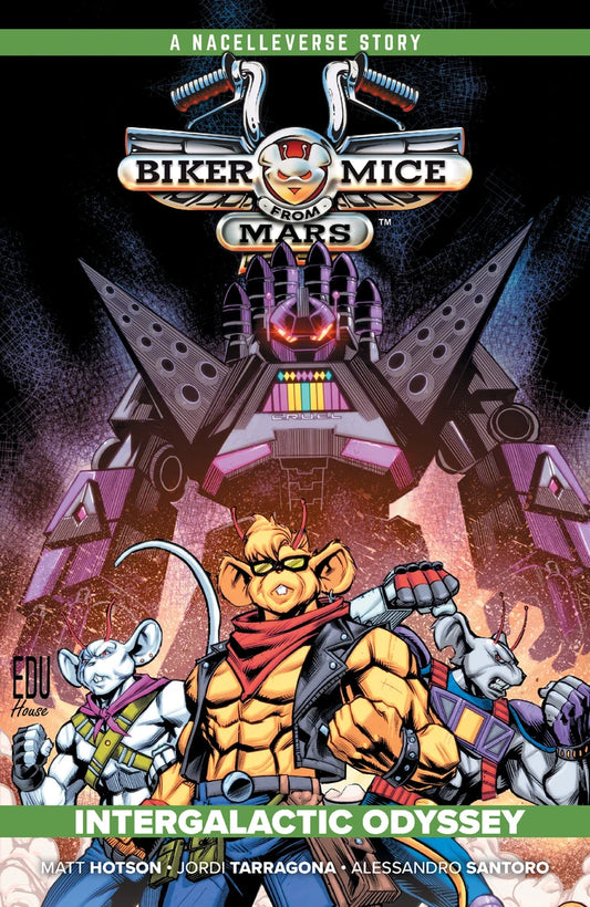 Biker Mice From Mars Vol 02 Intergalactic Odyssey [TP] Cover
