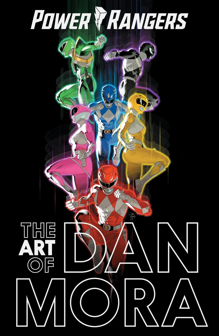 The Power Rangers Art Of Dan Mora [HC] Cover