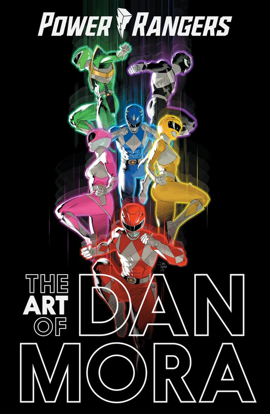 The Power Rangers Art Of Dan Mora [HC] Cover