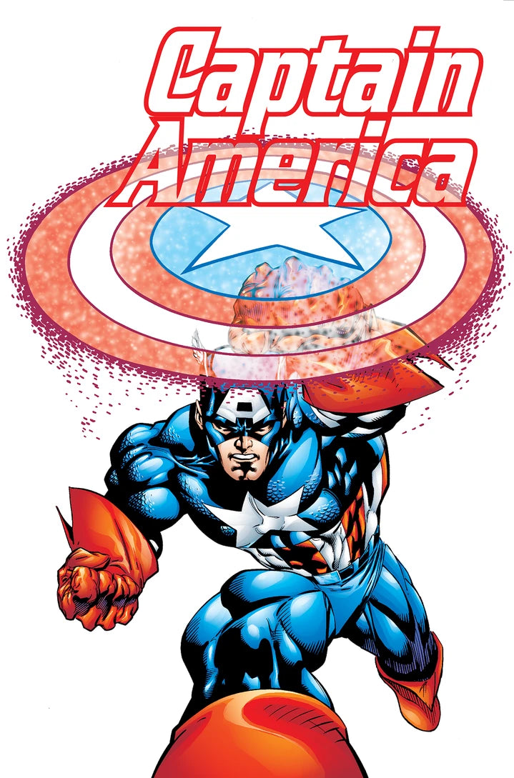 Captain America By Waid, Garney & Kubert Omnibus Andy Kubert Cover [New Printing, Dm Only] [HC] Cover