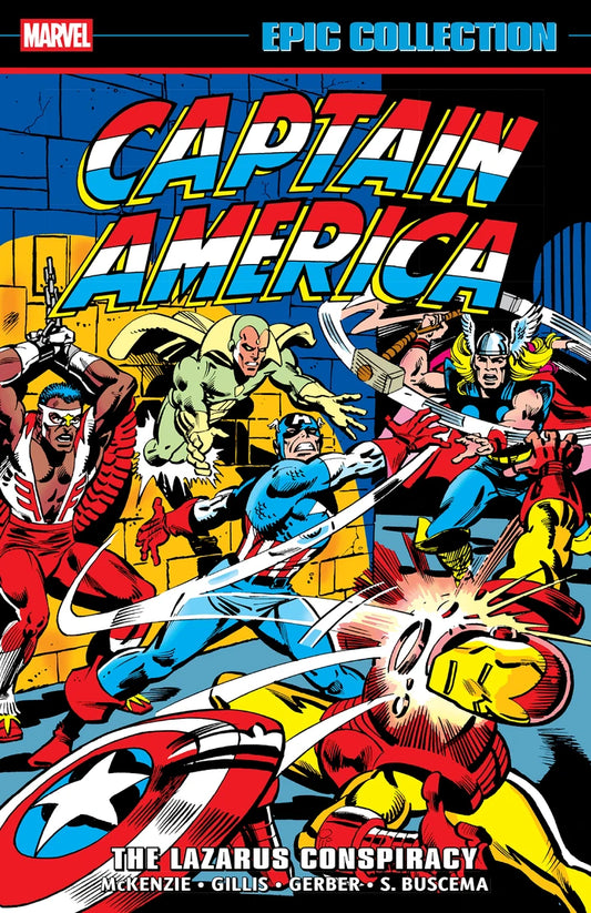 Captain America Epic Collection: The Lazarus Conspiracy [TP] Cover