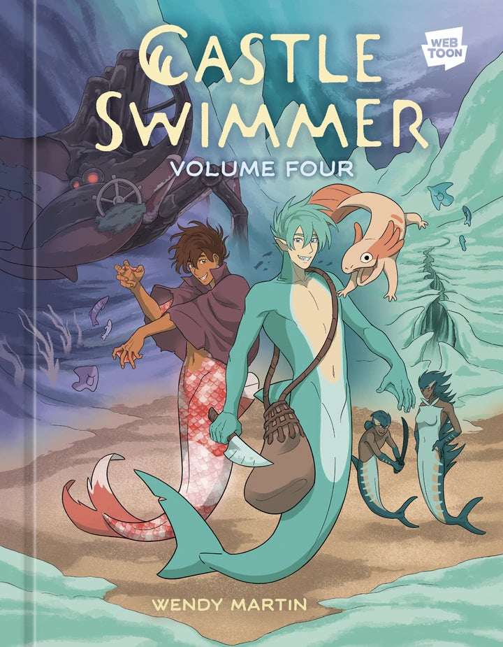 Castle Swimmer: Volume 4 [A Graphic Novel] [HC] Cover