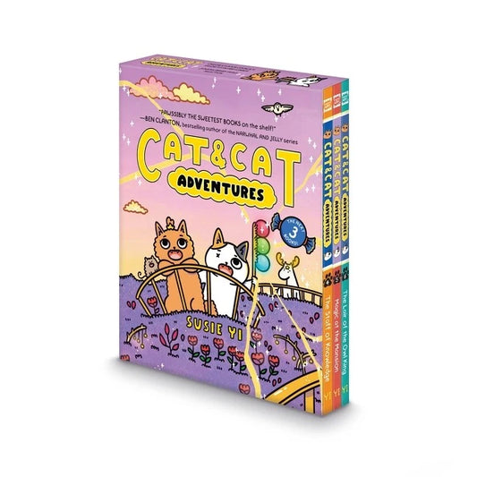 Cat & Cat Adventures A Graphic Novel 3-Book Box Set (Vols 04 & 05 & 06) [TP] Cover