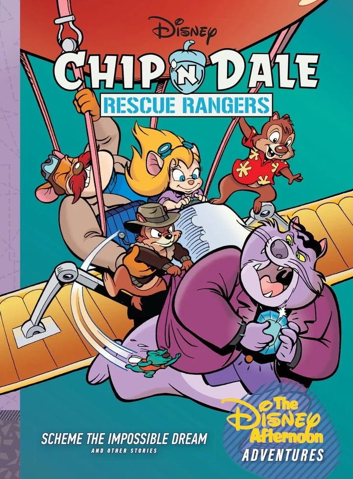 Chip N Dale Rescue Rangers Vol 07 Scheme The Impossible Dream Disney Afternoon Adventures [HC] Cover