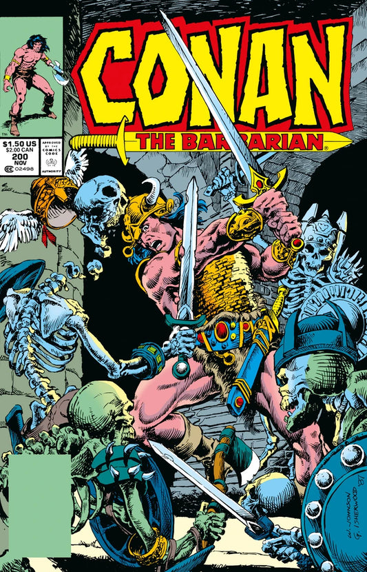 Conan The Barbarian The Original Comics Omnibus Vol 08 Regular Edition W Johnson & Geoff Isherwood (Mr) [HC] Cover