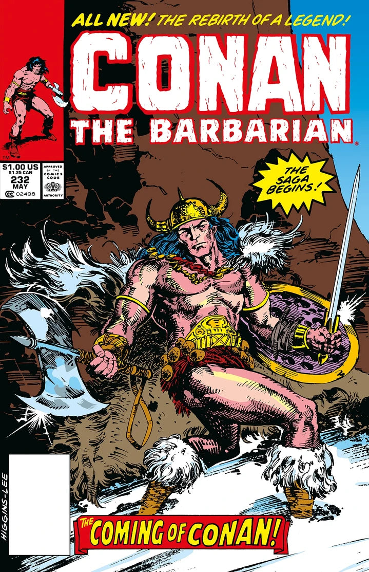 Conan The Barbarian The Original Comics Omnibus Vol 09 Regular Edition Michael Higgins (Mr) [HC] Cover