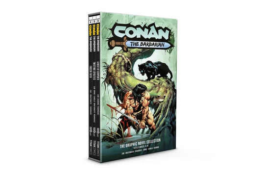Conan The Barbarian Vol 04-06 Slipcase Set Regular Edition Roberto De La Torre (Mr) [HC] Cover