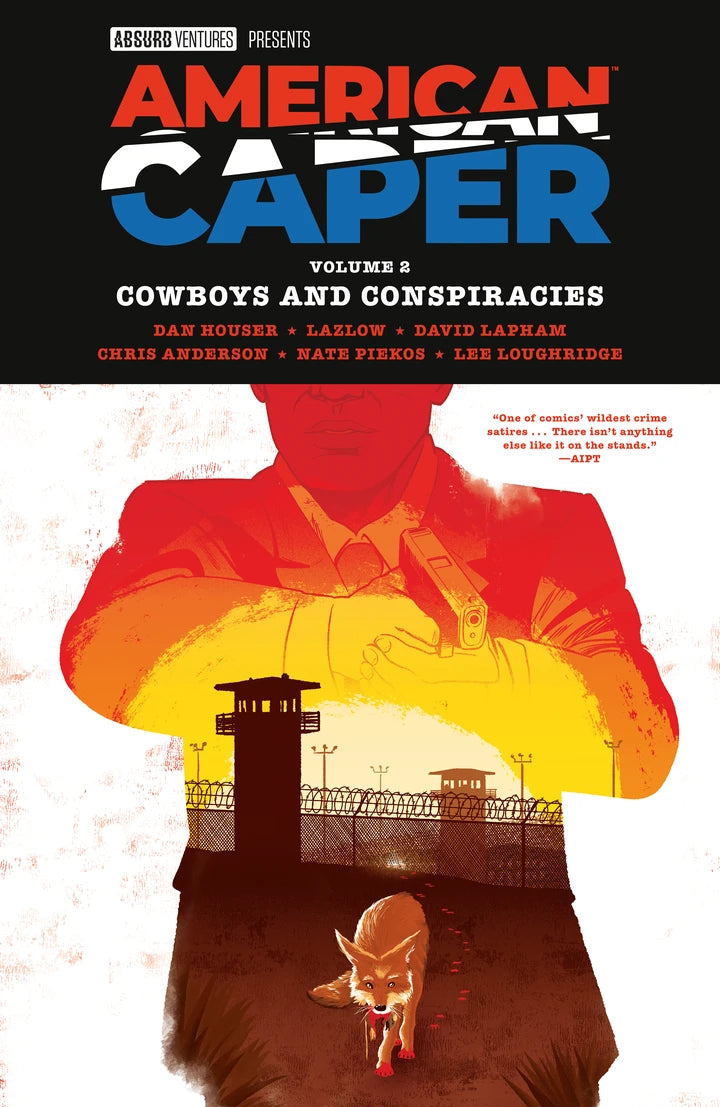 American Caper Volume 2: Cowboys And Conspiracies [TP] Cover