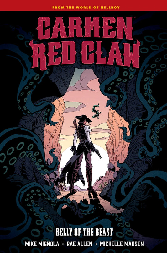 Carmen Red Claw: Belly Of The Beast [HC] Cover