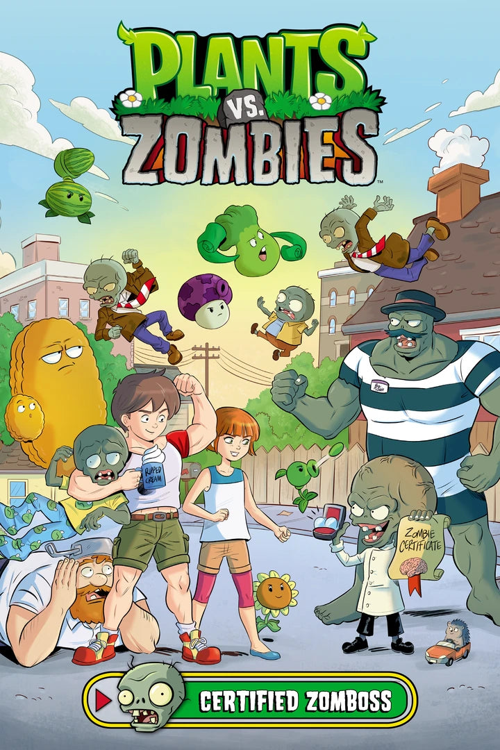 Plants Vs. Zombies Volume 26: Certified Zomboss [HC] Cover