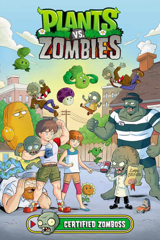 Plants Vs. Zombies Volume 26: Certified Zomboss [HC] Cover