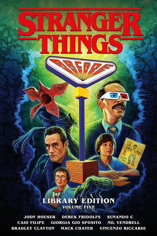 Stranger Things Library Edition Volume 5 (Graphic Novel) [HC] Cover