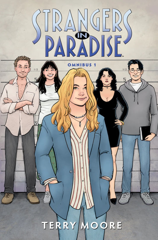 Strangers In Paradise Omnibus Volume 1 [HC] Cover