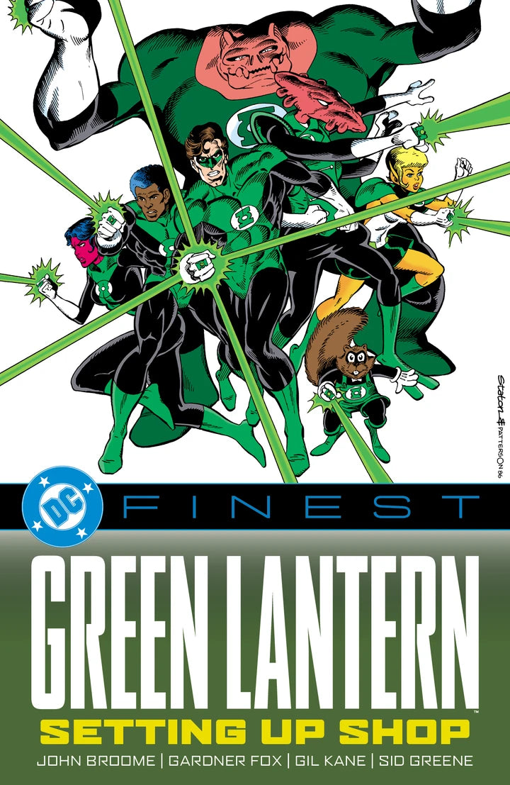 Dc Finest: Green Lantern: Setting Up Shop [TP] Cover