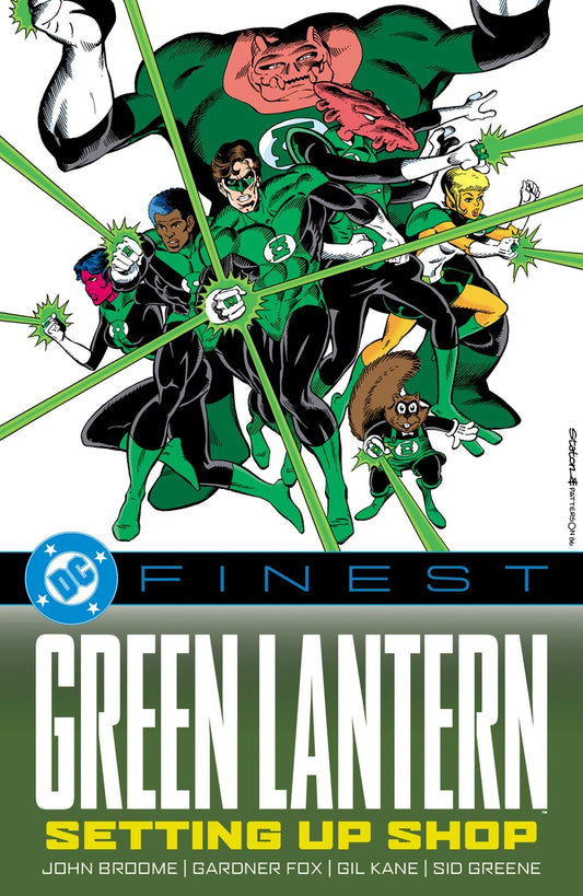Dc Finest: Green Lantern: Setting Up Shop [TP] Cover