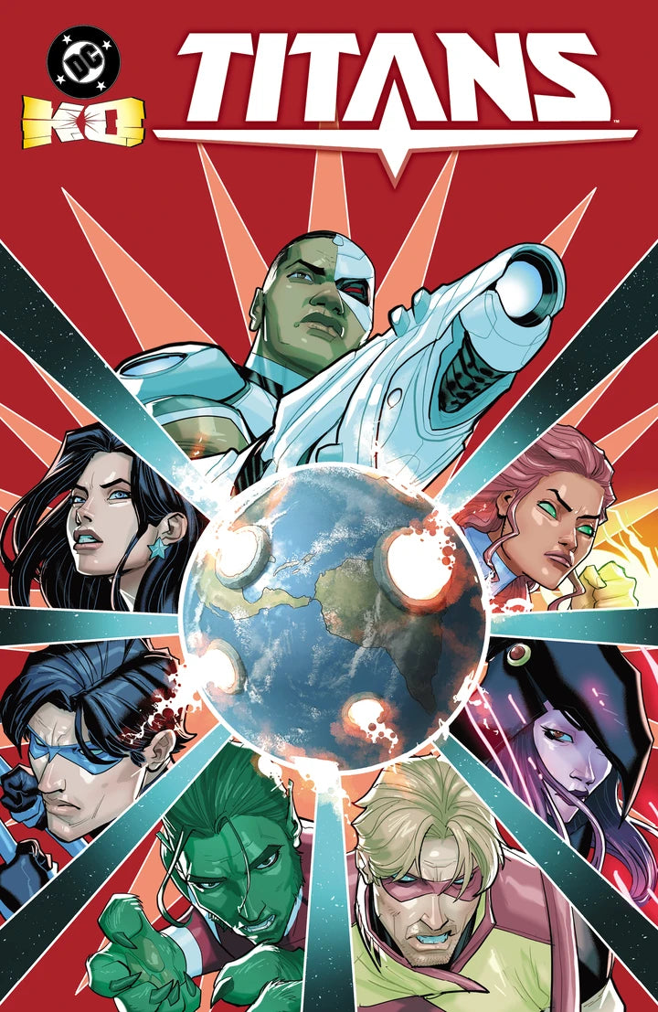 Dc K. O. Titans [TP] Cover