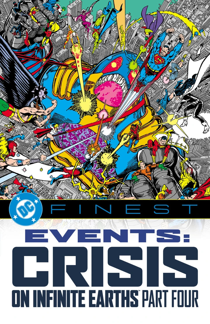 Dc Finest: Events: Crisis On Infinite Earths Part Four [TP] Cover