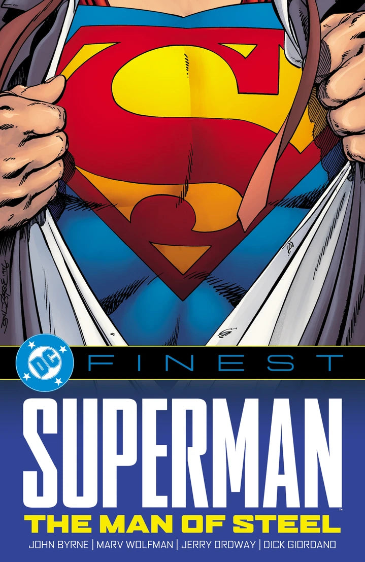 Dc Finest: Superman: The Man Of Steel [TP] Cover