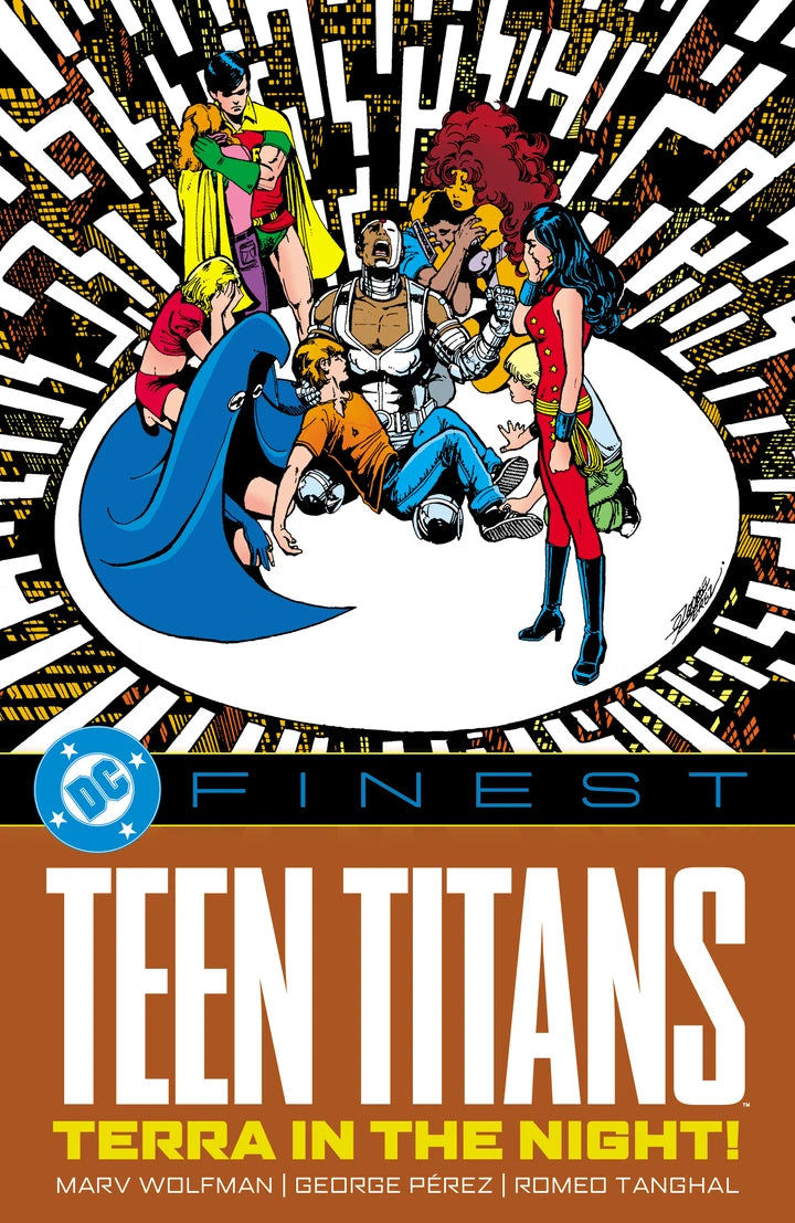 Dc Finest: Teen Titans: Terra In The Night! [TP] Cover