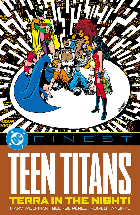 Dc Finest: Teen Titans: Terra In The Night! [TP] Cover