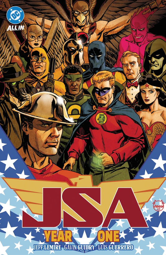 Jsa Vol. 3: Year One [HC] Cover