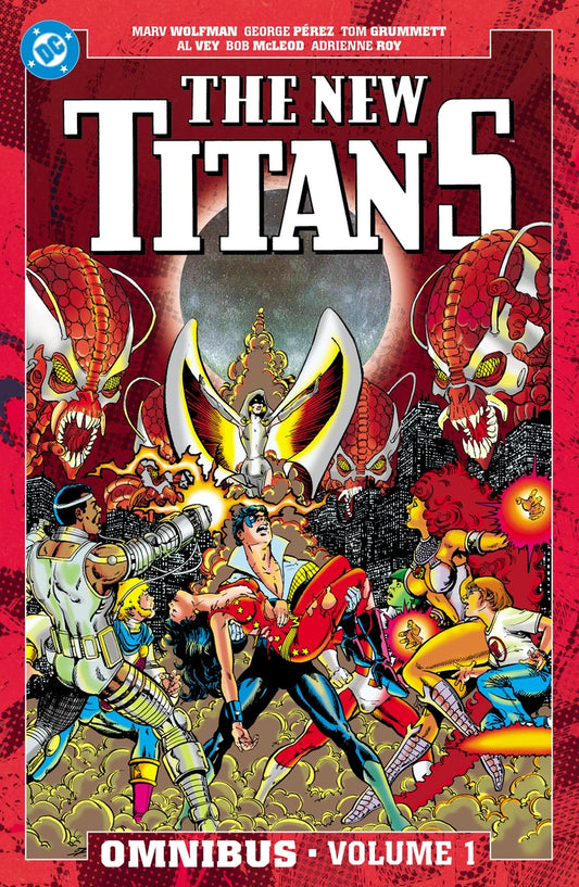 The New Titans Omnibus Vol. 1 [HC] Cover