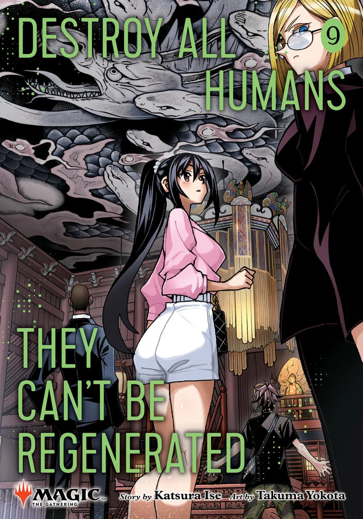 Destroy All Humans They Cant Be Regenerated A Magic The Gathering Manga Vol 09 [TP] Cover