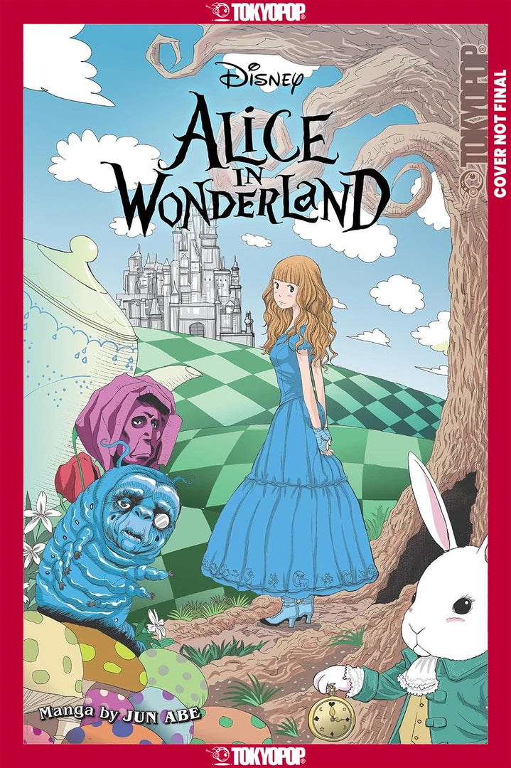 Disney Manga Tim Burton'S Alice In Wonderland (Spanish) [TP] Cover