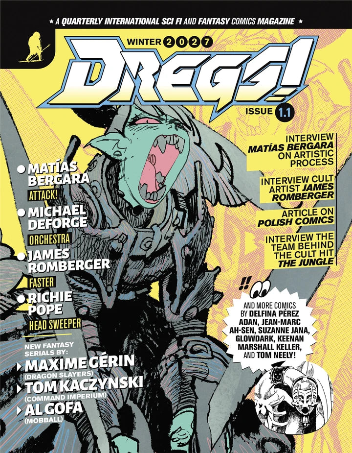 Dregs Magazine Inc 1:4 (Net) [TP] Cover