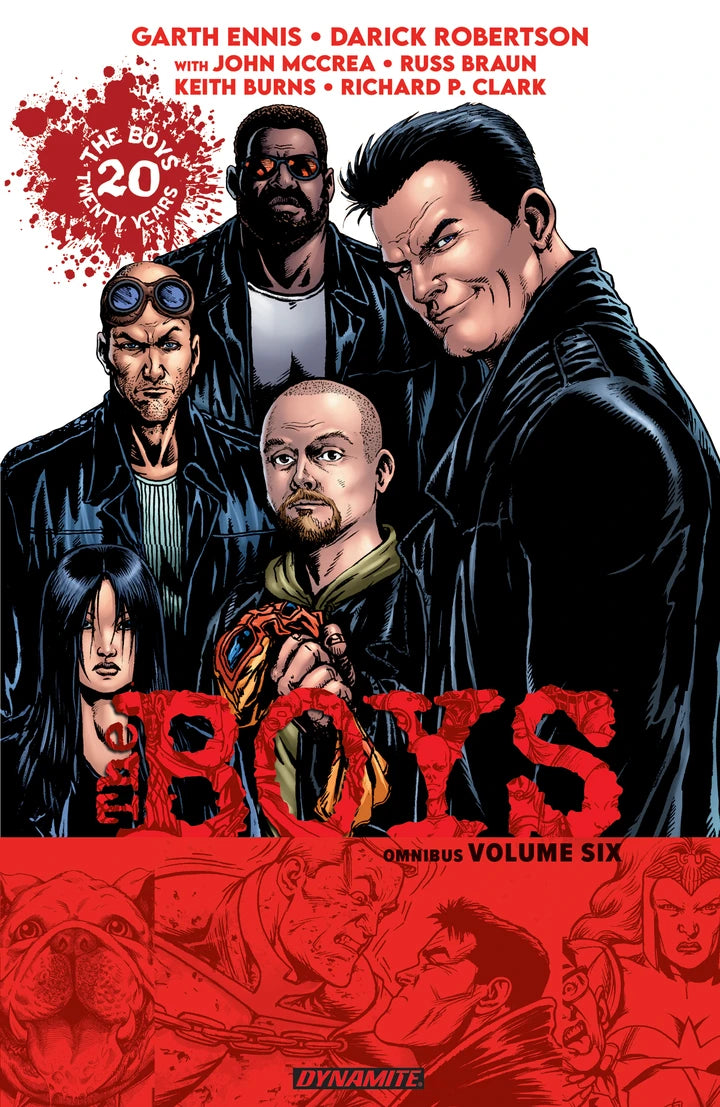 Boys 20Th Anniversary Omnibus Vol 06 Signed By Garth Ennis & Darick Robertson [TP] Cover