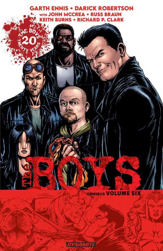 Boys 20Th Anniversary Omnibus Vol 06 Signed By Garth Ennis & Darick Robertson [TP] Cover