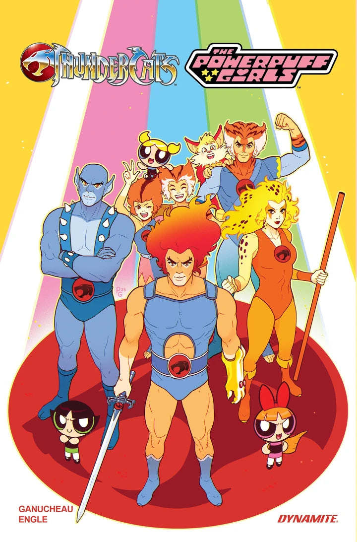 Thundercats The Powerpuff Girls [HC] Cover