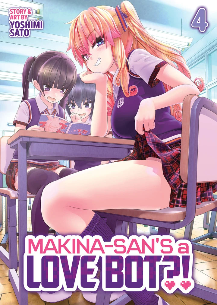 Makina-San'S A Love Bot?! Vol. 4 [TP] Cover