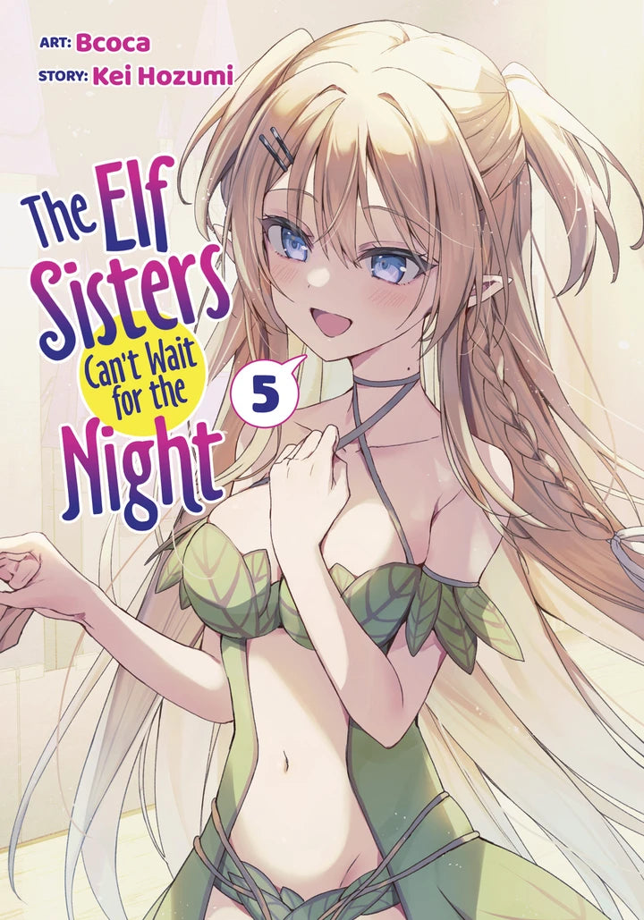 The Elf Sisters Can'T Wait For The Night Vol. 5 [TP] Cover