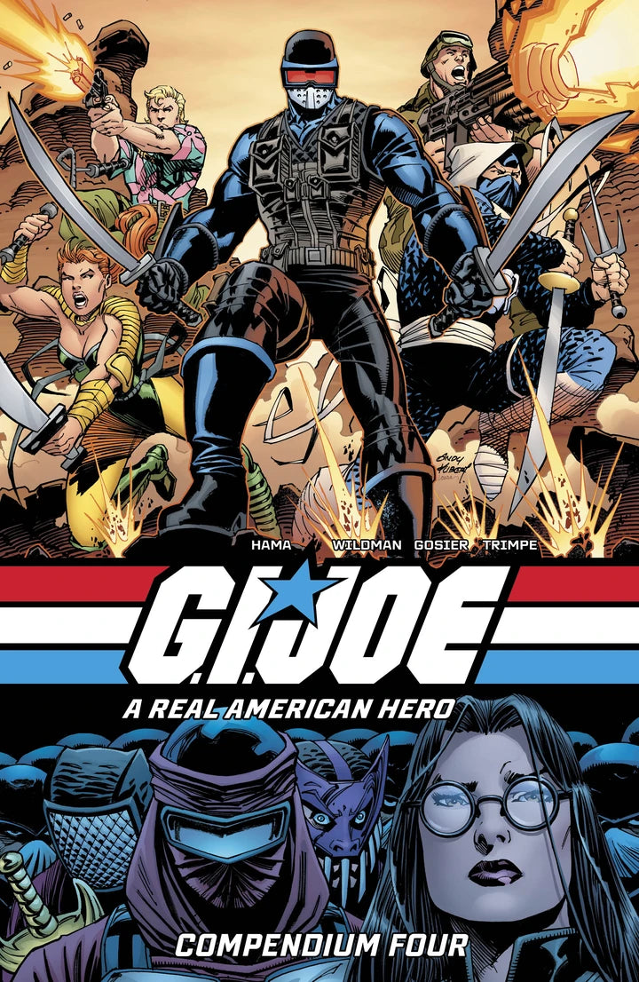 Gi Joe A Real American Hero Compendium Vol 04 Andy Kubert & Laura Martin Cvr [TP] Cover
