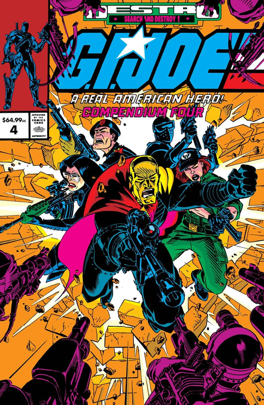 Gi Joe A Real American Hero Compendium Vol 04 Direct Market Exclusive Michael Golden Cvr [TP] Cover