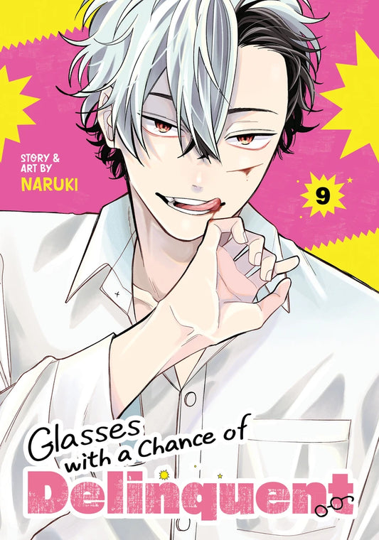 Glasses With A Chance Of Delinquent Vol. 9 [TP] Cover
