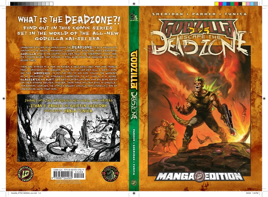 Godzilla: Escape The Deadzone [Kai-Sei Era]--Manga Style Edition [TP] Cover