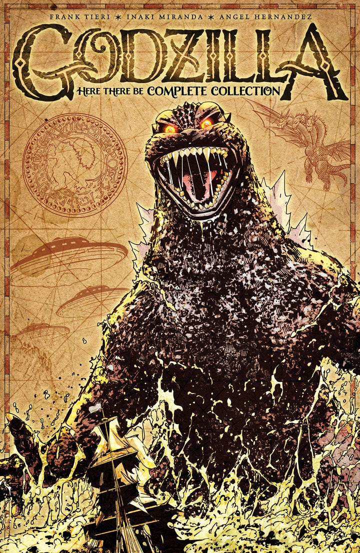 Godzilla: Here There Be Complete Collection [TP] Cover
