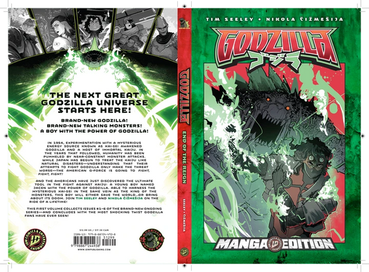 Godzilla [Kai-Sei Era]: End Of The Reign - Manga Style Edition [TP] Cover