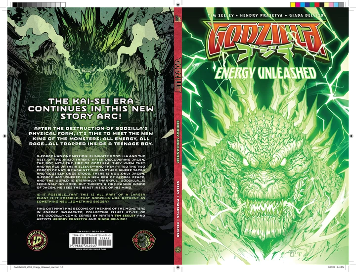 Godzilla [Kai-Sei Era]: Energy Unleashed [TP] Cover