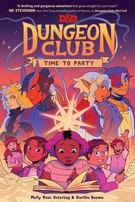 Dungeons & Dragons Dungeon Club Time To Party [TP] Cover