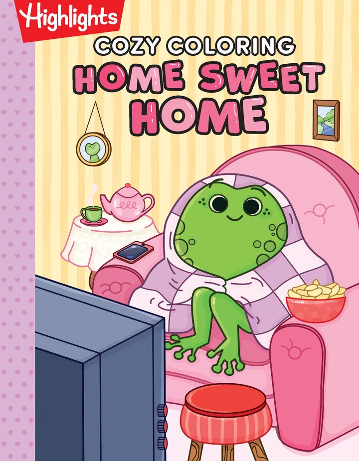 Cozy Coloring: Home Sweet Home [TP] Cover